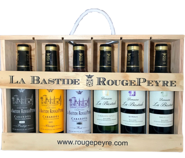 Valisette des vins du Château la Bastide Rougepeyre